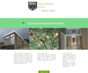 Grupoibogainaoficial.com.br(Tratamento Ibogaina) Screenshot