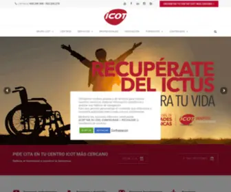 Grupoicot.es(La mayor red de centros sanitarios de Canarias) Screenshot