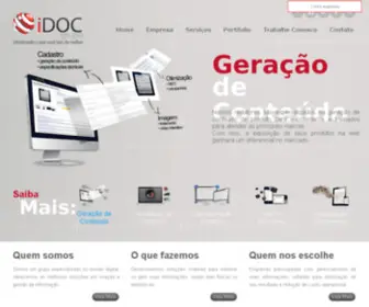 Grupoidoc.com.br(Grupo iDOC. Otimizando o que você tem de melhor) Screenshot