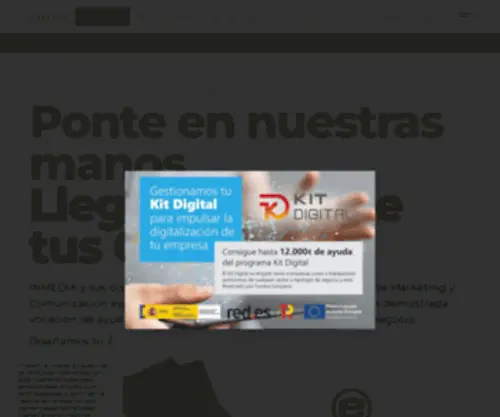 Grupoinmedia.com(INMEDIA DISEÑO PÁGINAS WEB) Screenshot
