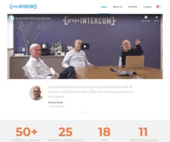 Grupointercom.com(Grupo Intercom) Screenshot