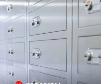 Grupoinviam.com(Grupo Inviam alquiler cajas de seguridad en camara acorazada Madrid) Screenshot