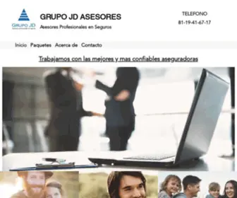 GrupojDasesores.com(Grupo JD Asesores) Screenshot