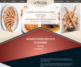 Grupolamaquina.es(Grupo La Máquina) Screenshot