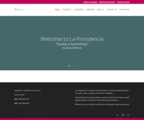 Grupolaprovidencia.com(Grupo La Providencia) Screenshot