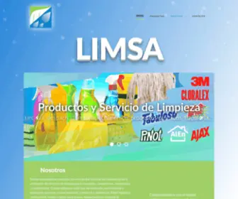 Grupolimsa.com.mx(Desinfección) Screenshot