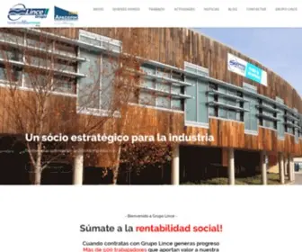 Grupolince.com(GRUPO LINCE) Screenshot