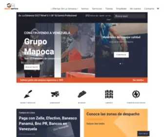 Grupomapoca.com(Grupo Mapoca) Screenshot