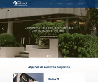 Grupomarina.com.uy(Grupo Marina) Screenshot