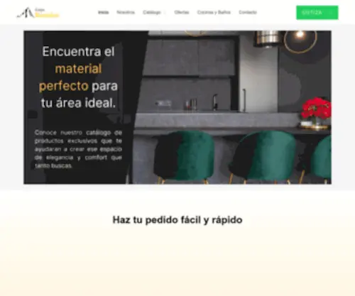 Grupomarmolero.com.mx(Tienda de Mármol en México) Screenshot