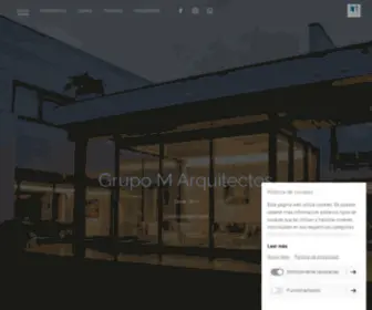 Grupomarquitectos.net(Grupo M Arquitectos) Screenshot