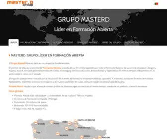 Grupomasterd.es(MasterD Grupo) Screenshot