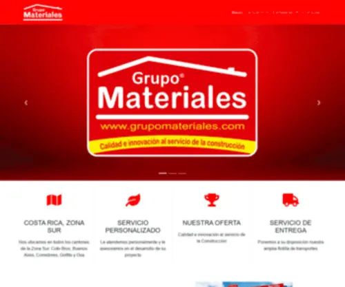 Grupomateriales.com(Grupo Materiales) Screenshot