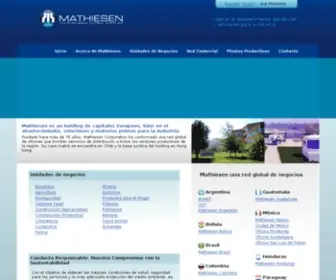 Grupomathiesen.com(Inicio) Screenshot