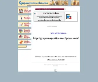 Grupomayeutica.com(Grupomayeutica) Screenshot