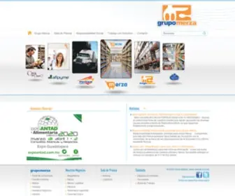 Grupomerza.com(Grupo Merza) Screenshot