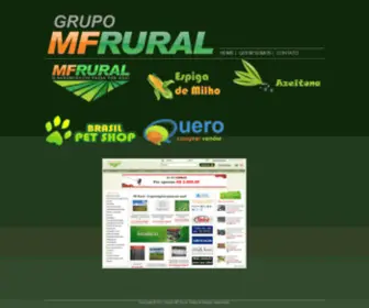 Grupomfrural.com.br(Grupo MF Rural) Screenshot