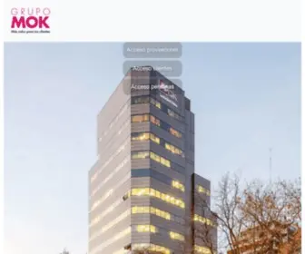Grupomok.com(Grupo Mok) Screenshot