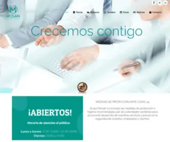 Grupomosan.es(En Alcorcón) Screenshot