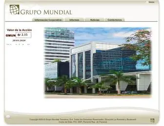 Grupomundial.com(Grupo Mundial) Screenshot