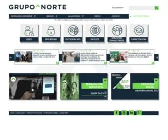 Gruponorte.cl(Grupo Norte) Screenshot