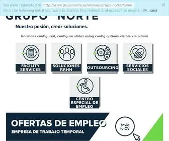 Gruponorte.es(Grupo Norte) Screenshot