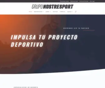 Gruponostresport.com(Grupo Nostresport) Screenshot