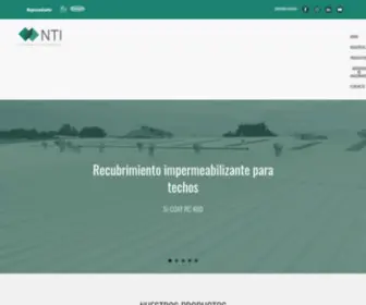 Gruponti.cl(Bienvenido a Grupo NTI) Screenshot