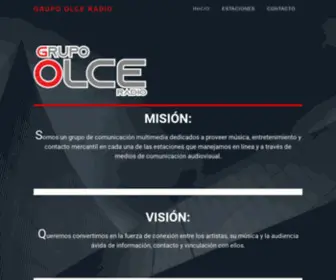 Grupoolce.com(GRUPO OLCE RADIO) Screenshot