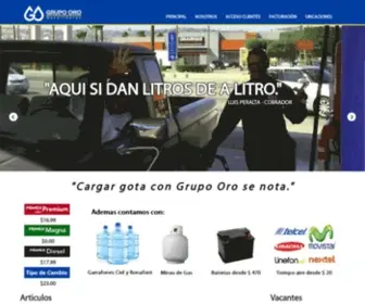 Grupoorotj.com(Grupo Oro Gasolineras) Screenshot