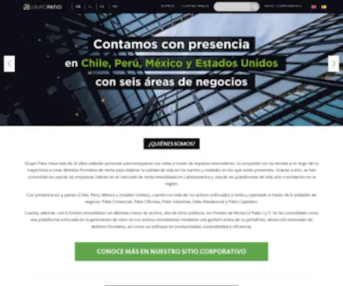 Grupopatio.us(Grupopatio) Screenshot