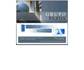 Grupopazos.com(Grupo Pazos) Screenshot