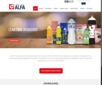 Grupoperualfa.com(Grupo Alfa) Screenshot