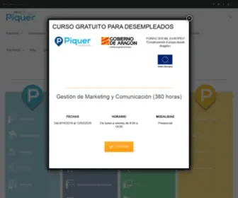 Grupopiquer.com(Enseñanza) Screenshot