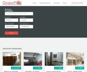 Grupoplot.com(Alquiler y venta de casas) Screenshot