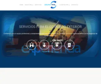 Grupopml.com(Agencia Aduanal) Screenshot