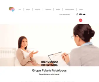 Grupopolarispsicologos.com.mx(Psicólogos) Screenshot