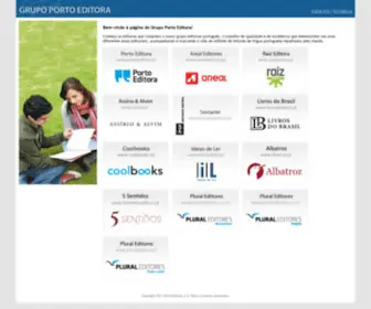 Grupoportoeditora.pt(Grupo Porto Editora) Screenshot