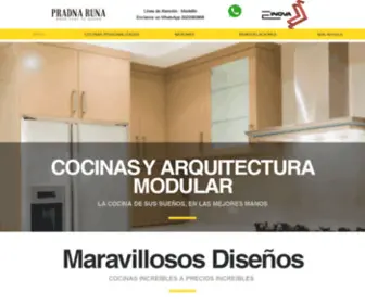 Grupopradnaruna.com(Expertos en cocinas) Screenshot