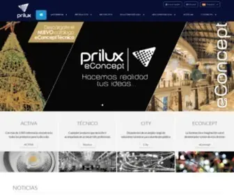 Grupoprilux.com(Grupo Prilux) Screenshot