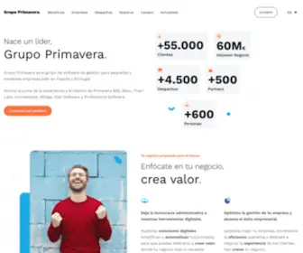 Grupoprimavera.com(Grupo Primavera) Screenshot