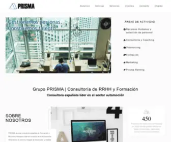 Grupoprisma.com(Grupo PRISMA) Screenshot