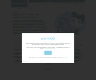 Grupopromedia.es(Diseño Web Galicia) Screenshot