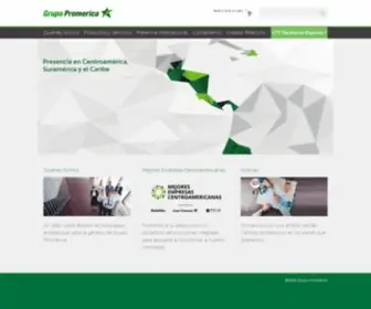 Grupopromerica.com(Grupo Promerica) Screenshot