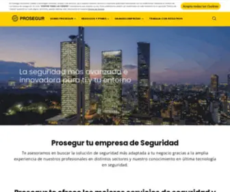 Grupoprosegur.com.mx(Prosegur Home Mexico) Screenshot