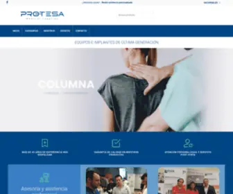 Grupoprotesa.mx(Medical Supplies) Screenshot