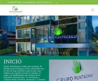 Grupopuntacana.com.do(Grupo Puntacana) Screenshot