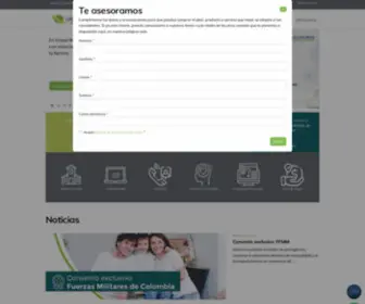 Gruporecordar.com.co(Grupo Recordar) Screenshot