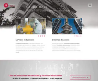 Gruporesa.com(Grupo Resa) Screenshot