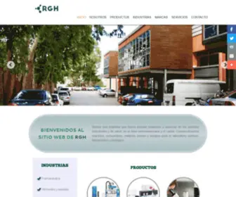 Gruporgh.com(RGH) Screenshot